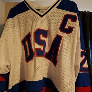 Mike Eruzione Team USA Jersey
